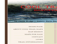 Tablet Screenshot of cooltrailmaps.com